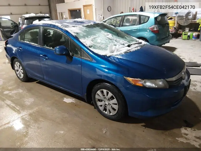 19XFB2F54CE042170 2012 Honda Civic Lx