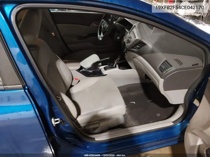 19XFB2F54CE042170 2012 Honda Civic Lx