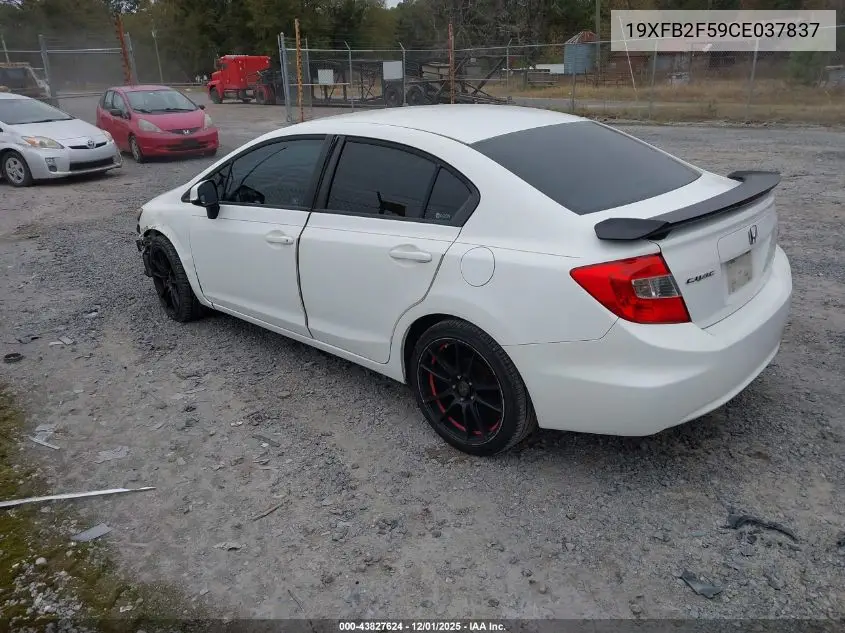 19XFB2F59CE037837 2012 Honda Civic Lx
