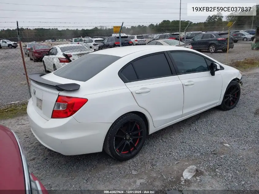 19XFB2F59CE037837 2012 Honda Civic Lx