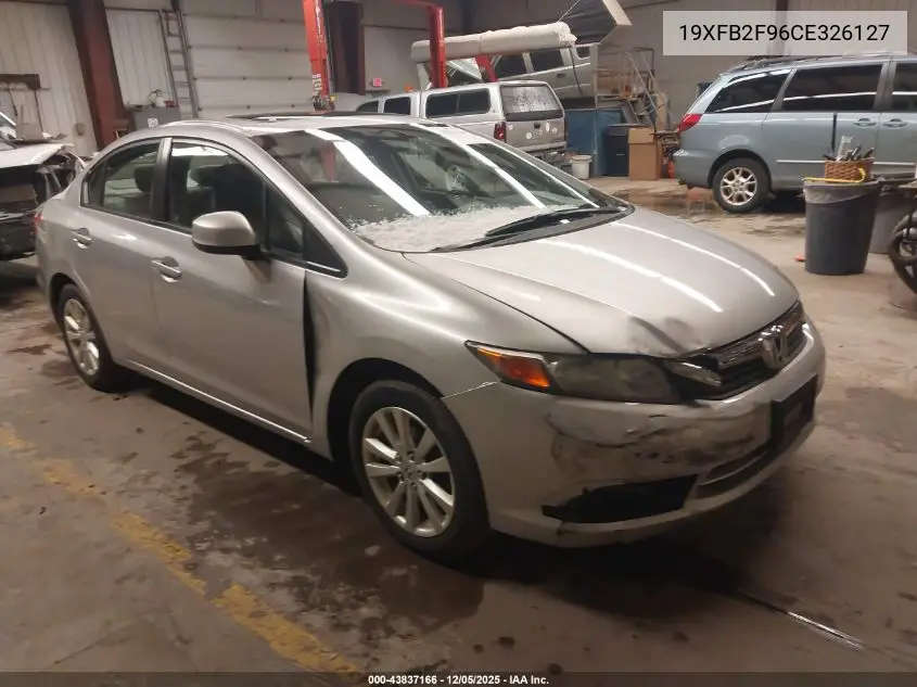 19XFB2F96CE326127 2012 Honda Civic Ex-L