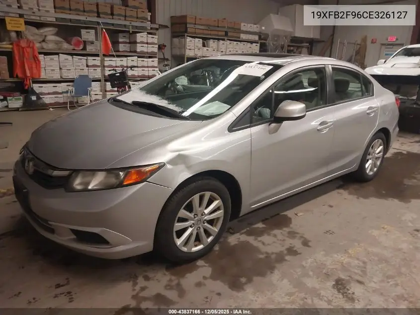 19XFB2F96CE326127 2012 Honda Civic Ex-L