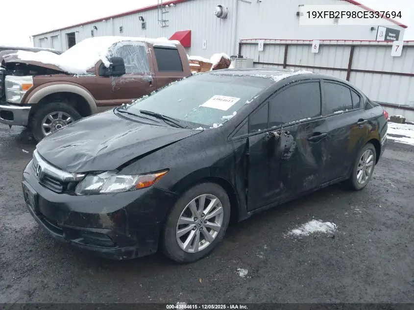 19XFB2F98CE337694 2012 Honda Civic Ex-L