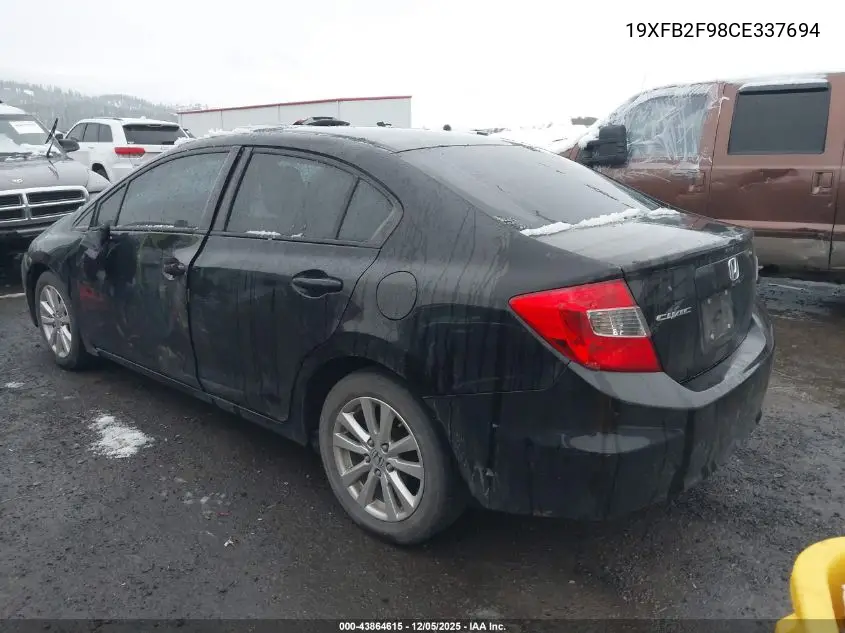 19XFB2F98CE337694 2012 Honda Civic Ex-L