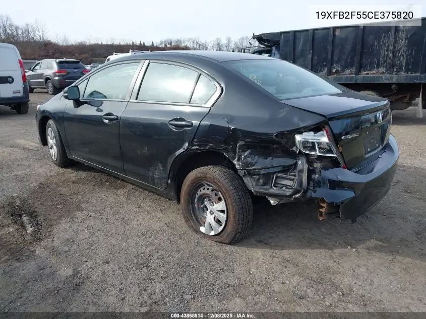19XFB2F55CE375820 2012 Honda Civic Lx