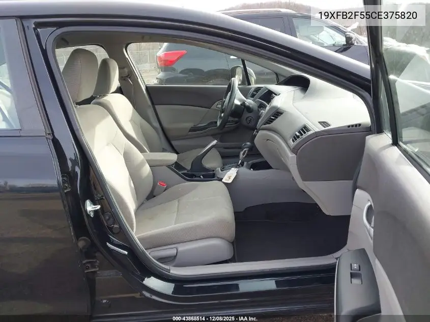 19XFB2F55CE375820 2012 Honda Civic Lx