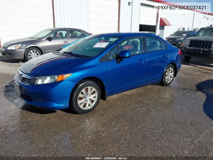 19XFB2F50CE037421 2012 Honda Civic Lx