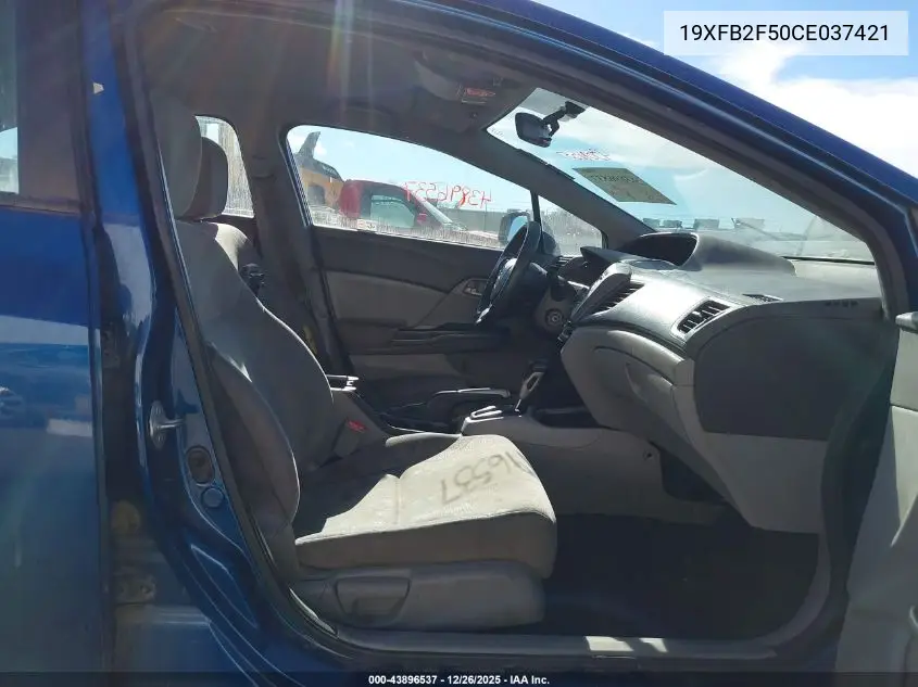 19XFB2F50CE037421 2012 Honda Civic Lx