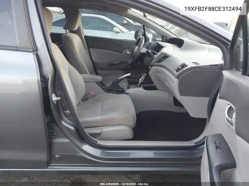 19XFB2F88CE312494 2012 Honda Civic Ex