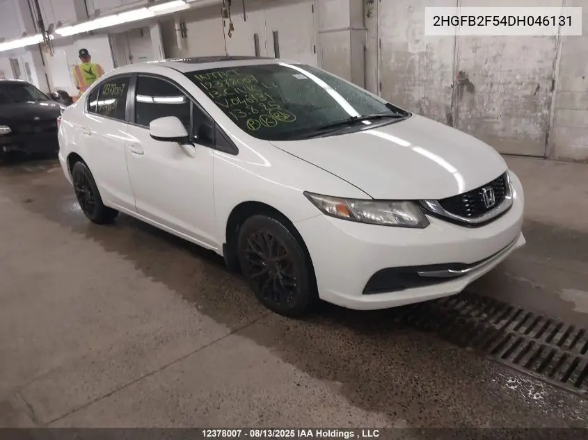 2HGFB2F54DH046131 2013 Honda Civic Lx