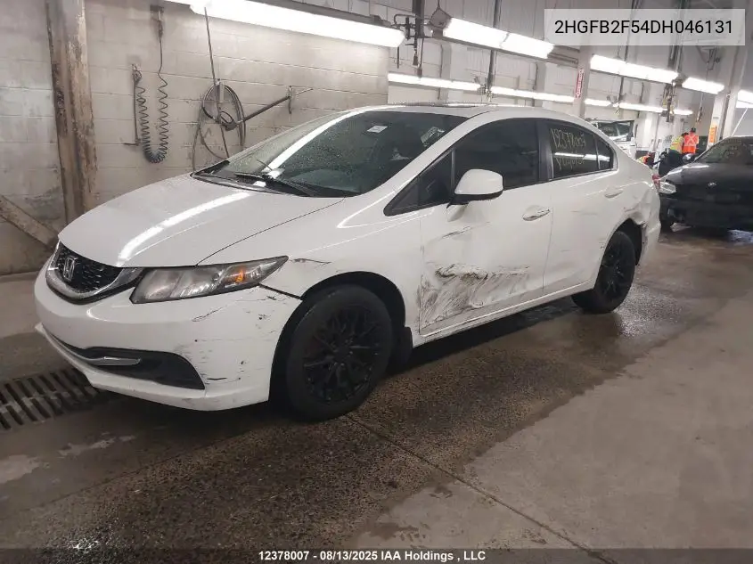 2HGFB2F54DH046131 2013 Honda Civic Lx
