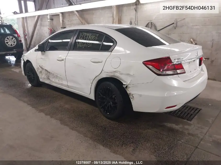 2HGFB2F54DH046131 2013 Honda Civic Lx