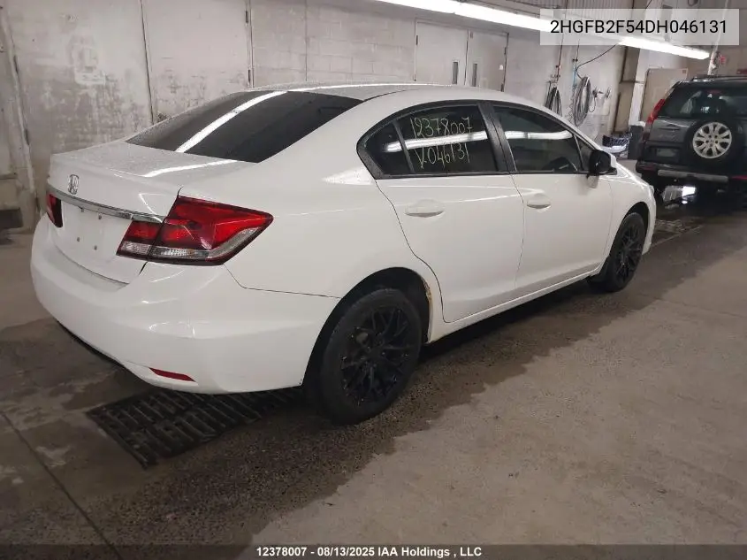 2HGFB2F54DH046131 2013 Honda Civic Lx