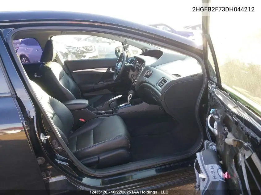 2HGFB2F73DH044212 2013 Honda Civic Touring