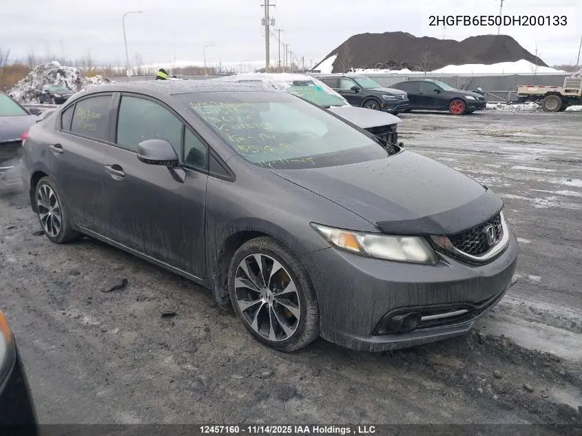 2HGFB6E50DH200133 2013 Honda Civic Si Si