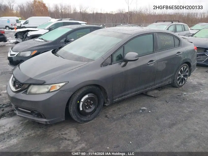 2HGFB6E50DH200133 2013 Honda Civic Si Si