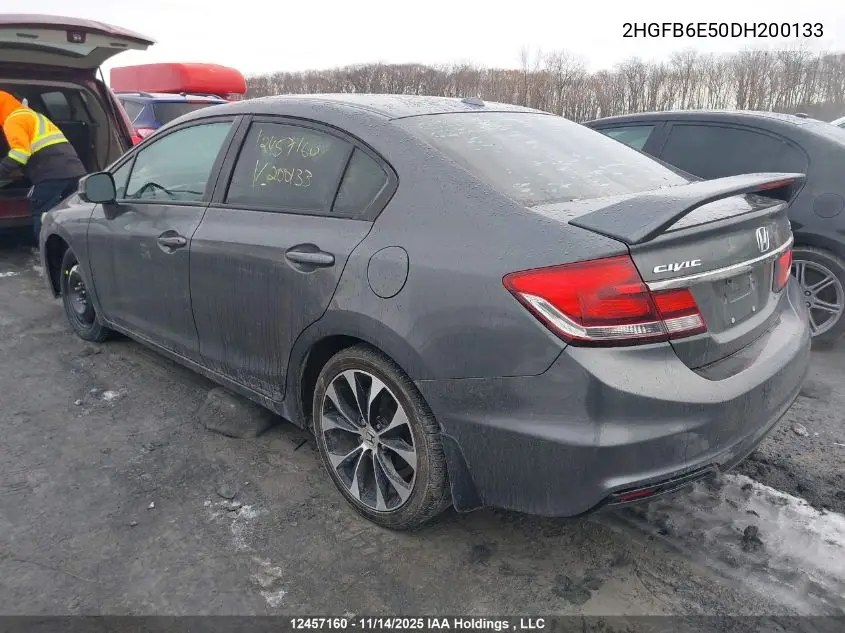 2HGFB6E50DH200133 2013 Honda Civic Si Si