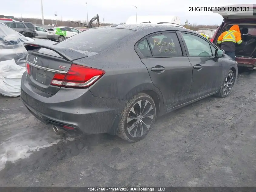 2HGFB6E50DH200133 2013 Honda Civic Si Si