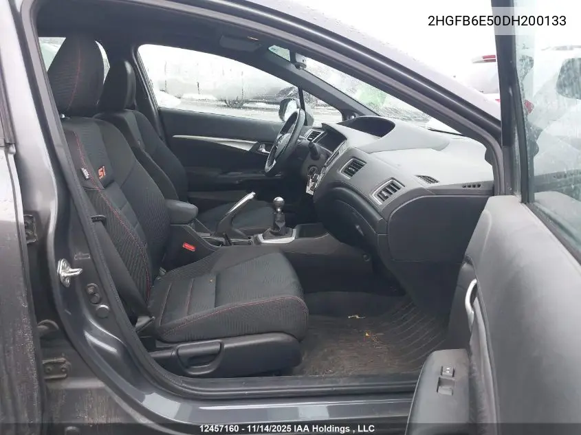 2HGFB6E50DH200133 2013 Honda Civic Si Si