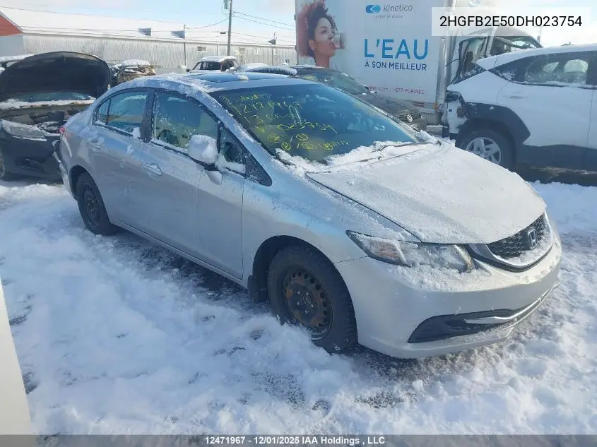 2HGFB2E50DH023754 2013 Honda Civic
