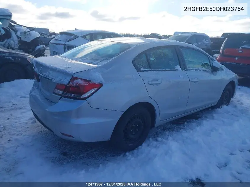 2HGFB2E50DH023754 2013 Honda Civic