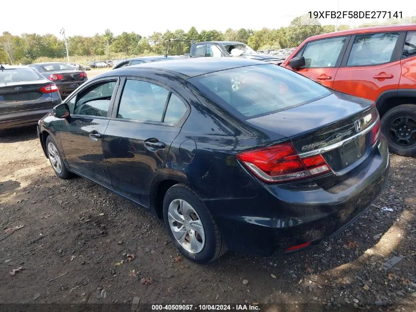 19XFB2F58DE277141 2013 Honda Civic Lx