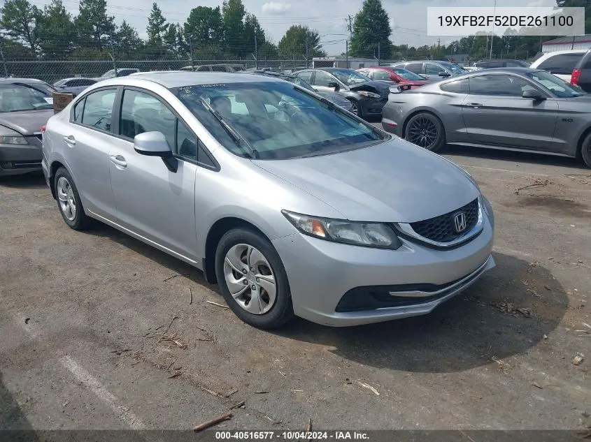 19XFB2F52DE261100 2013 Honda Civic Lx