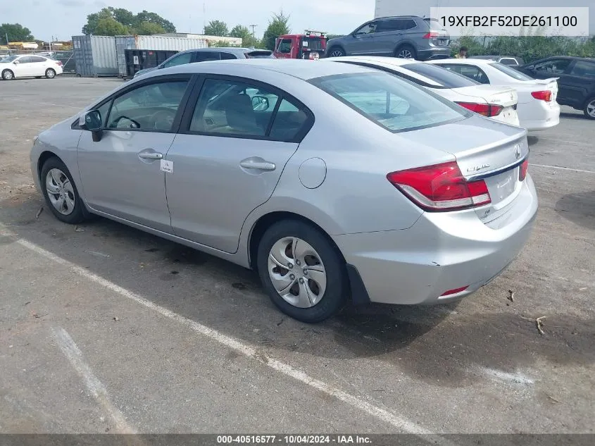 19XFB2F52DE261100 2013 Honda Civic Lx