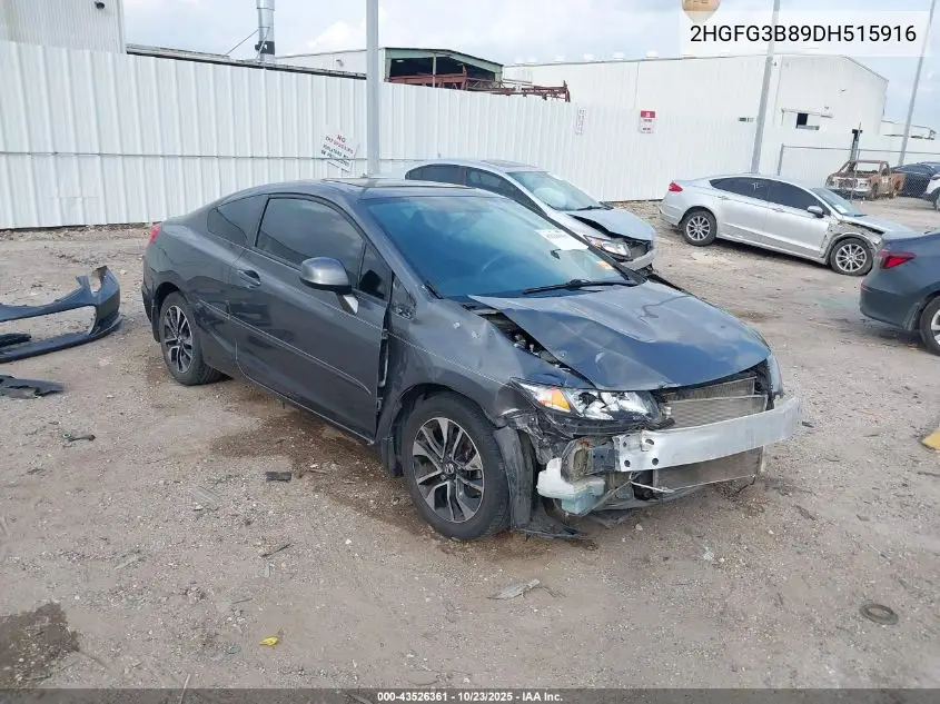 2HGFG3B89DH515916 2013 Honda Civic Ex