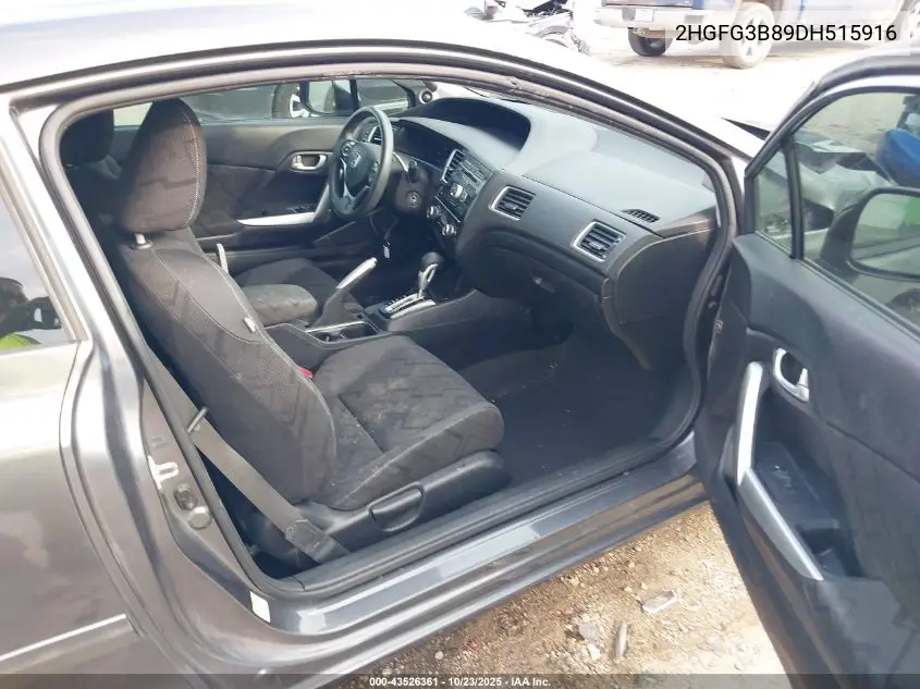 2HGFG3B89DH515916 2013 Honda Civic Ex