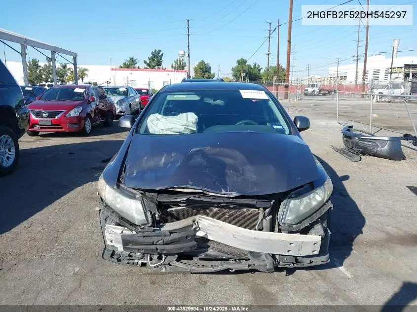 2HGFB2F52DH545297 2013 Honda Civic Lx
