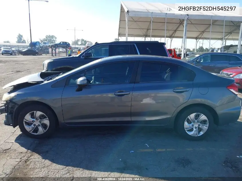2HGFB2F52DH545297 2013 Honda Civic Lx