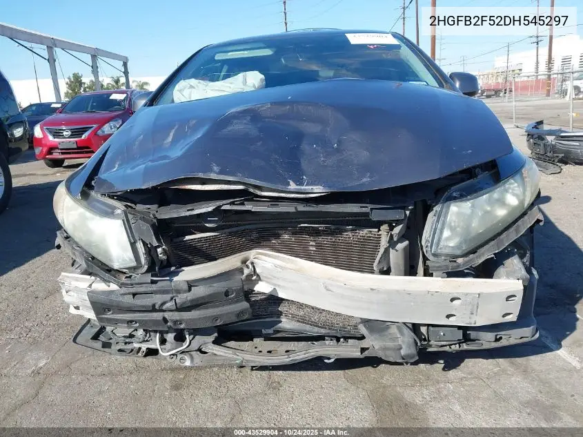 2HGFB2F52DH545297 2013 Honda Civic Lx