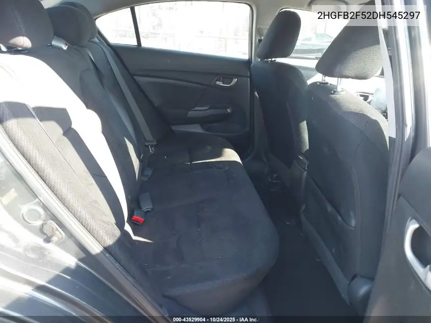 2HGFB2F52DH545297 2013 Honda Civic Lx