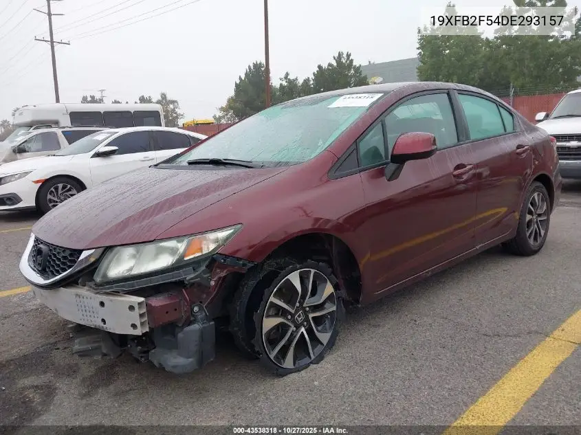 19XFB2F54DE293157 2013 Honda Civic Lx