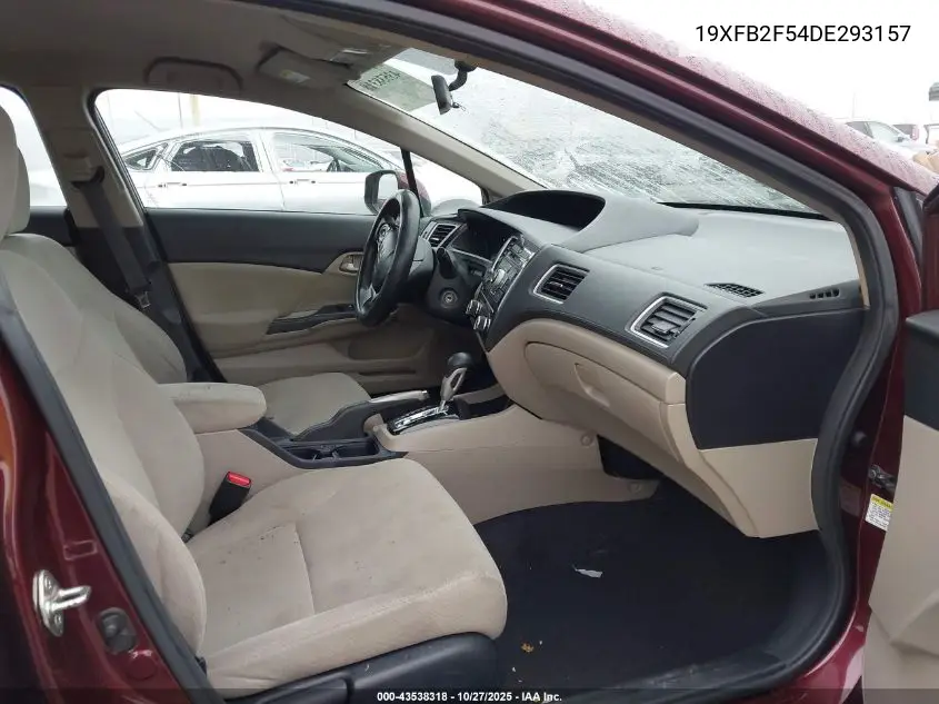 19XFB2F54DE293157 2013 Honda Civic Lx
