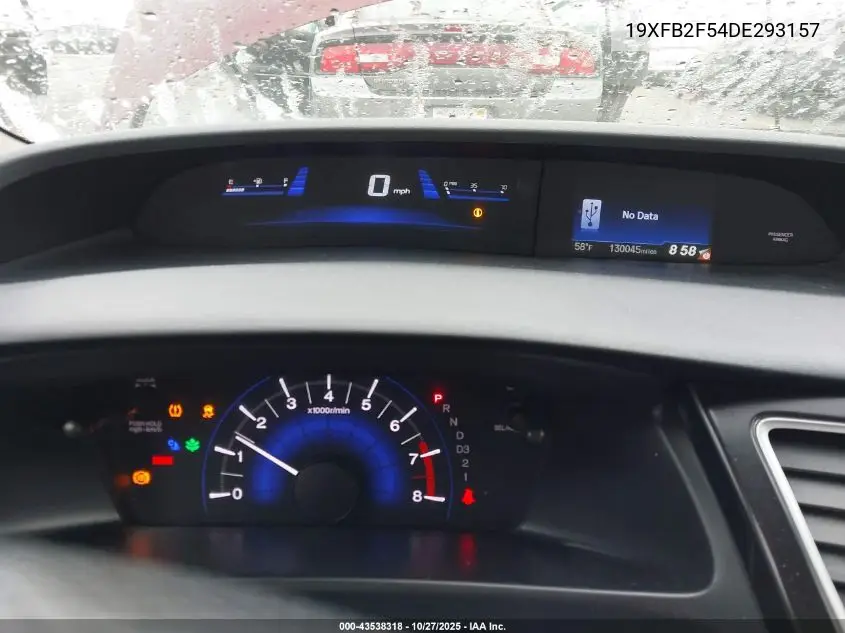 19XFB2F54DE293157 2013 Honda Civic Lx