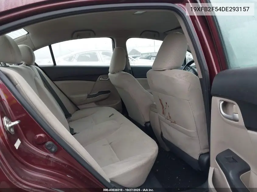 19XFB2F54DE293157 2013 Honda Civic Lx