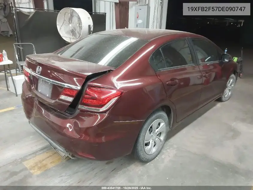 19XFB2F57DE090747 2013 Honda Civic Lx