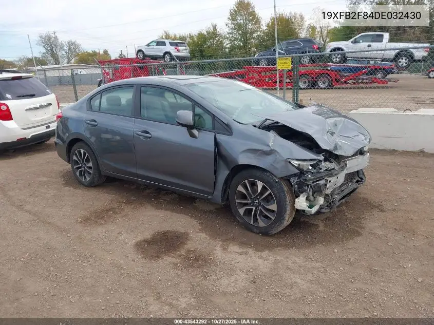 19XFB2F84DE032430 2013 Honda Civic Ex
