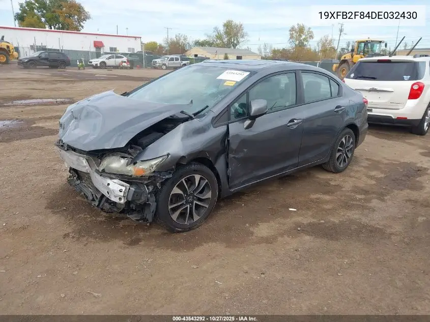 19XFB2F84DE032430 2013 Honda Civic Ex