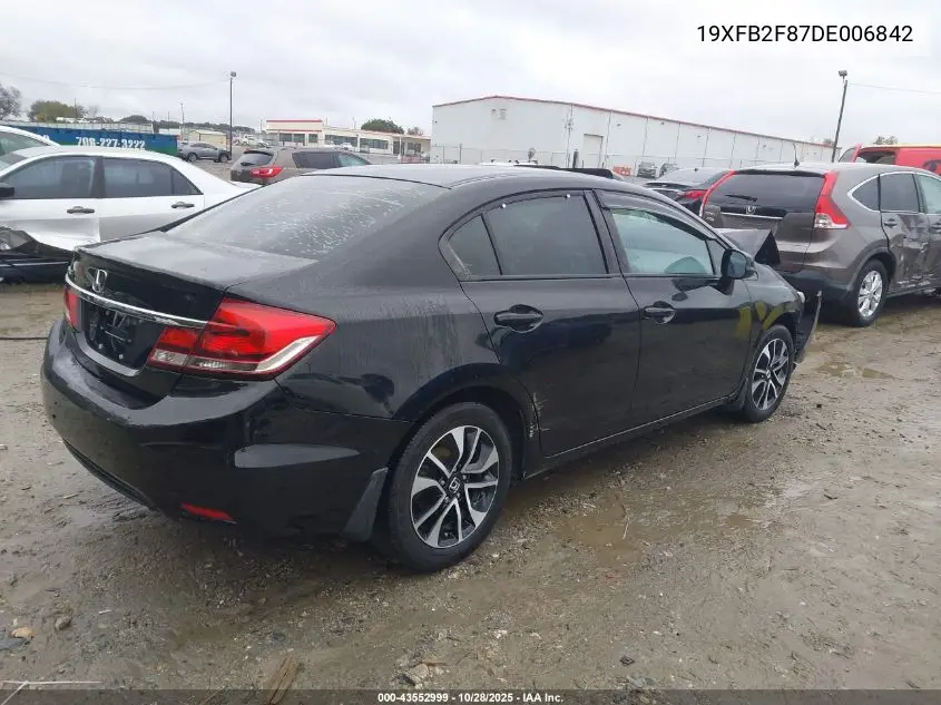 19XFB2F87DE006842 2013 Honda Civic Ex