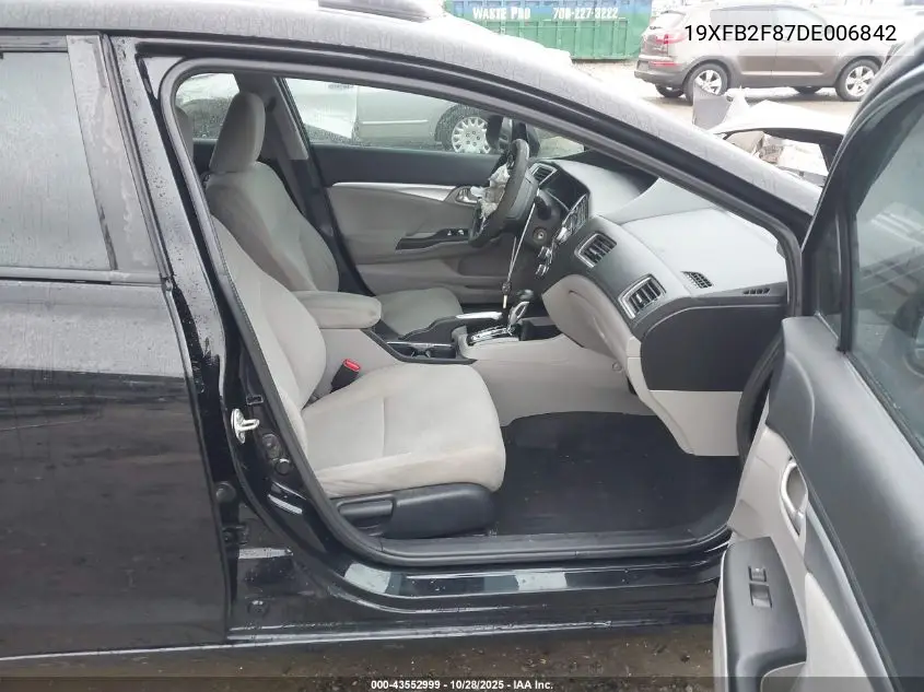 19XFB2F87DE006842 2013 Honda Civic Ex