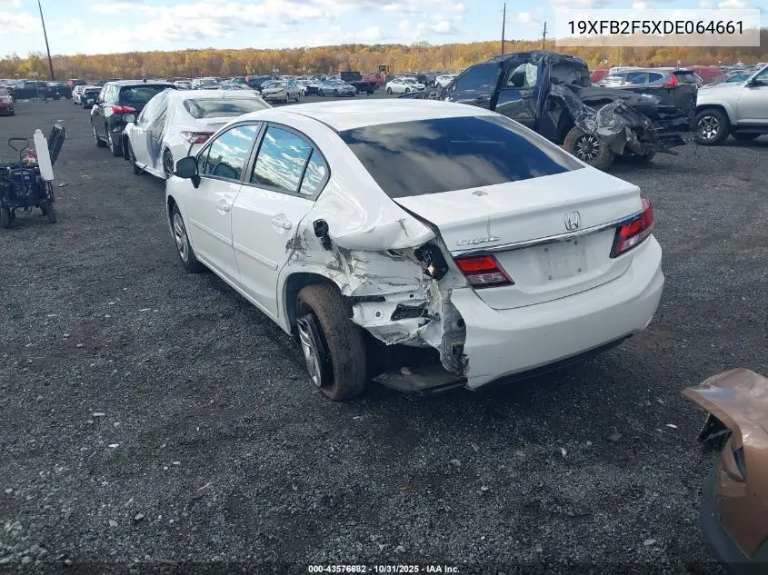 19XFB2F5XDE064661 2013 Honda Civic Lx