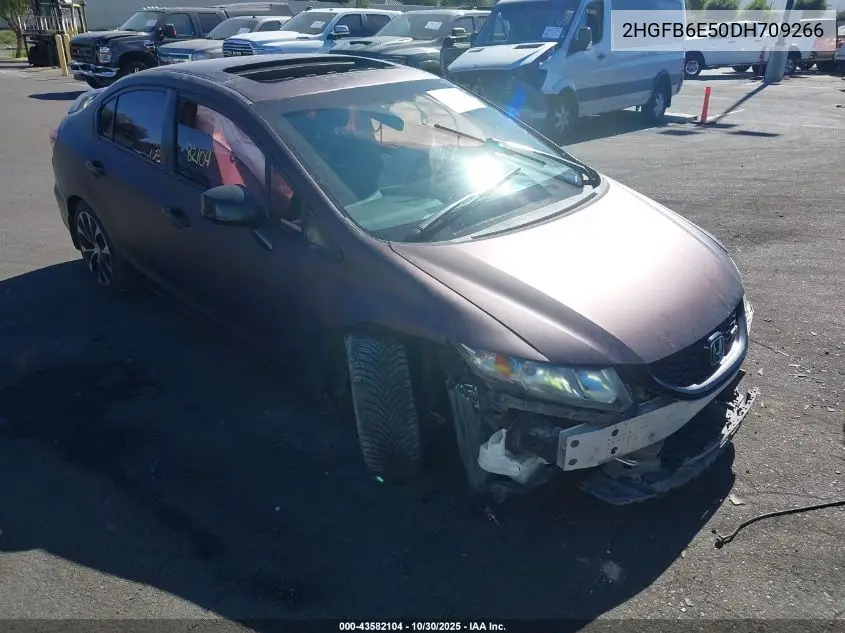 2HGFB6E50DH709266 2013 Honda Civic Si