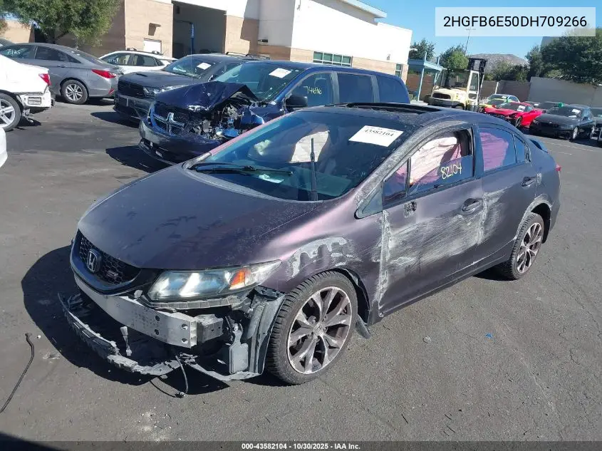 2HGFB6E50DH709266 2013 Honda Civic Si