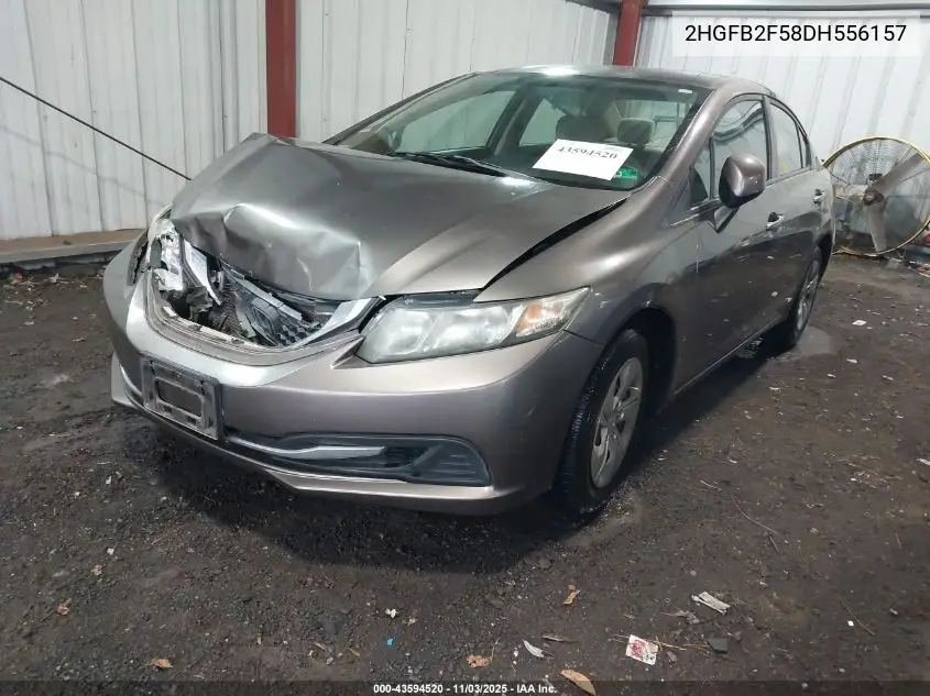 2HGFB2F58DH556157 2013 Honda Civic Lx