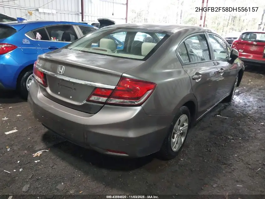 2HGFB2F58DH556157 2013 Honda Civic Lx