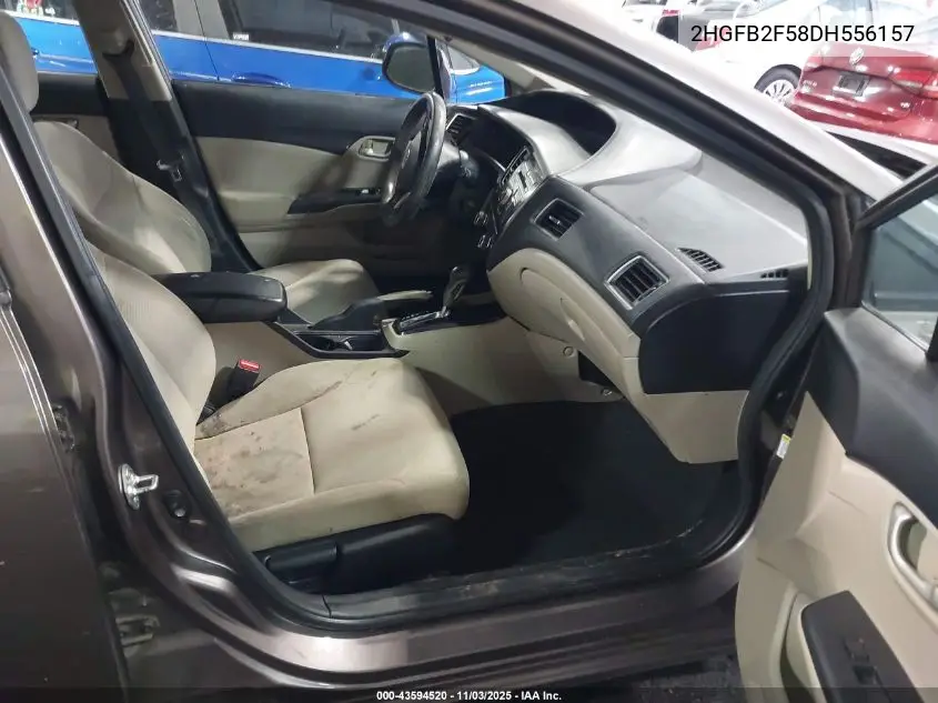 2HGFB2F58DH556157 2013 Honda Civic Lx