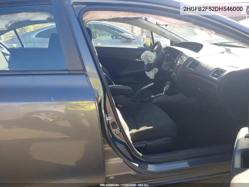 2HGFB2F52DH546000 2013 Honda Civic Lx